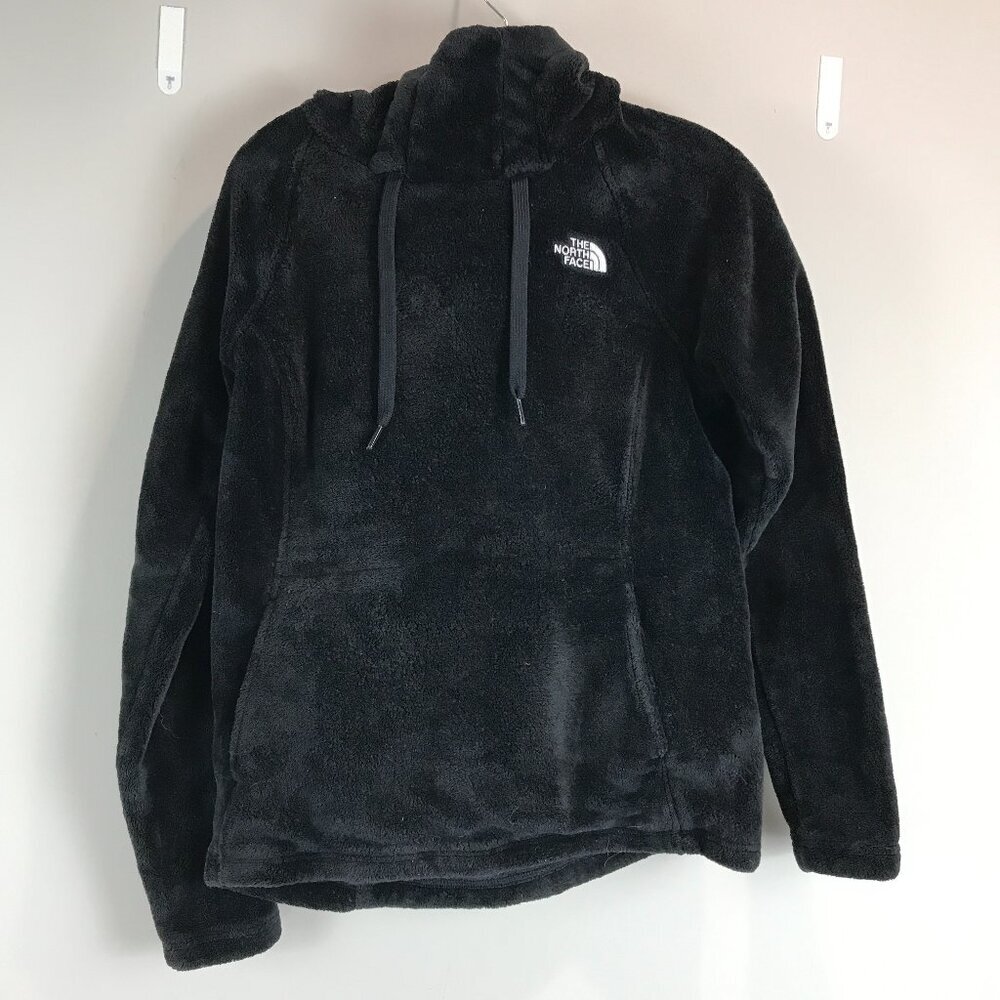 Women's Black The North Face Heavy Fleece Pullover Hoodie Size M
